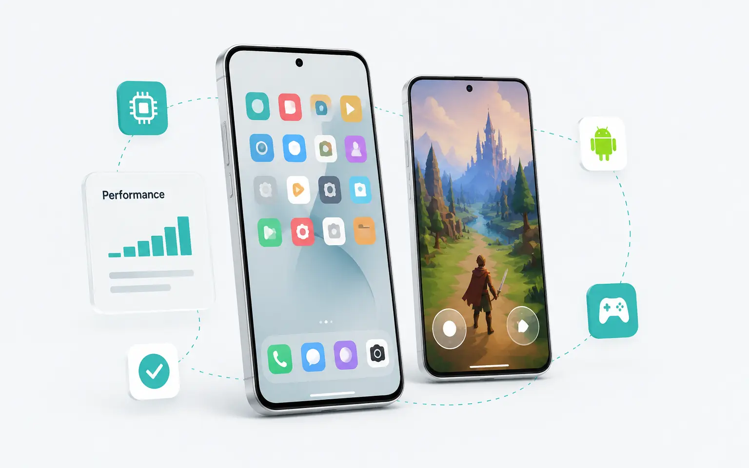 云手机运行主流 App 界面