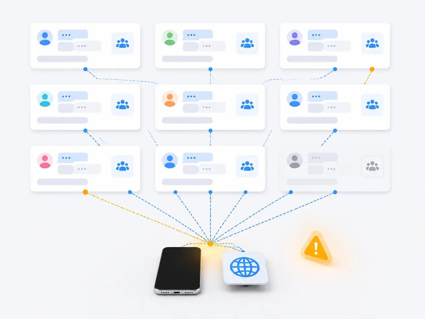 Telegram 典型运营画面